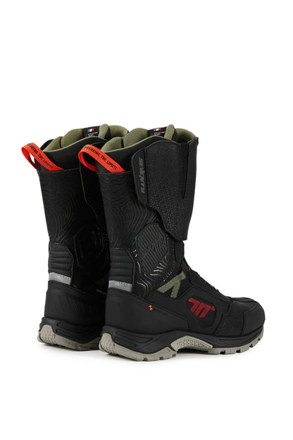 BOTA SD-BA6 STELVIO ALTA NEGRA/ROJA/VERDE | SKU: SD3700602#