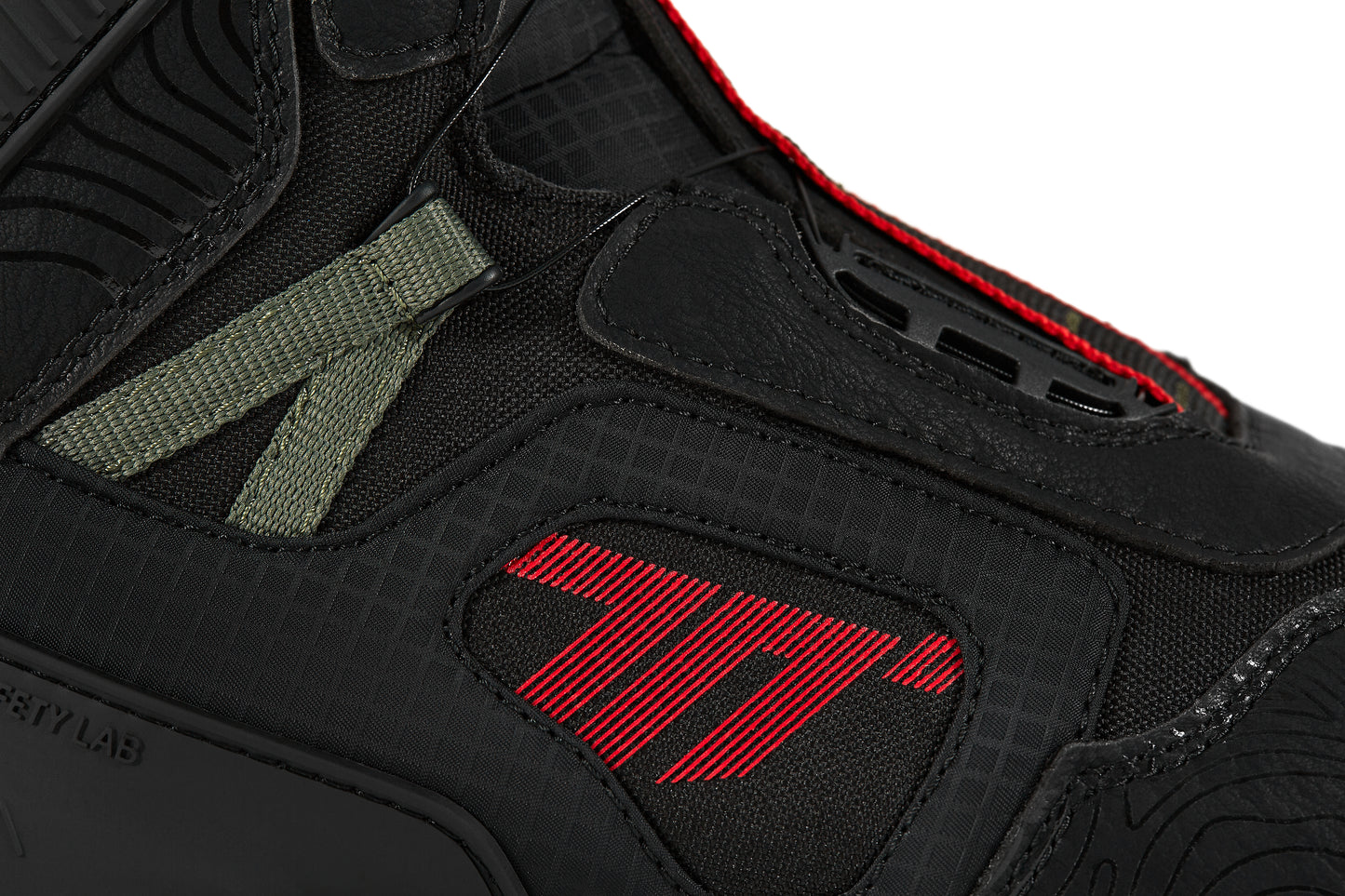 BOTA SD-BA6 STELVIO ALTA NEGRA/ROJA/VERDE | SKU: SD3700602#