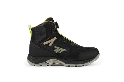 BOTA SD-BA7 STELVIO BAJA NEGRA/ARENA/AMARILLO FLUOR | SKU: SD3700703#