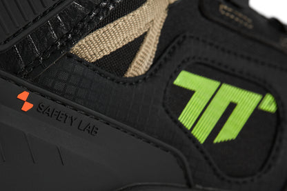 BOTA SD-BA7 STELVIO BAJA NEGRA/ARENA/AMARILLO FLUOR | SKU: SD3700703#