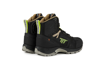 BOTA SD-BA7 STELVIO BAJA NEGRA/ARENA/AMARILLO FLUOR | SKU: SD3700703#