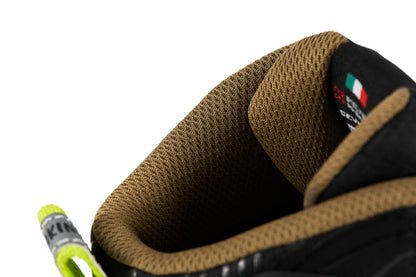 BOTA SD-BA7 STELVIO BAJA NEGRA/ARENA/AMARILLO FLUOR | SKU: SD3700703#