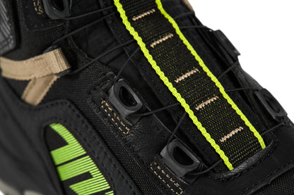 BOTA SD-BA7 STELVIO BAJA NEGRA/ARENA/AMARILLO FLUOR | SKU: SD3700703#