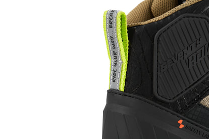 BOTA SD-BA7 STELVIO BAJA NEGRA/ARENA/AMARILLO FLUOR | SKU: SD3700703#