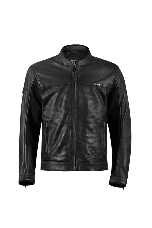 CHAQUETA SD-JL4 LEGEND CLASSIC PIEL VERANO HOMBRE NEGRO | SKU: SD2500401#