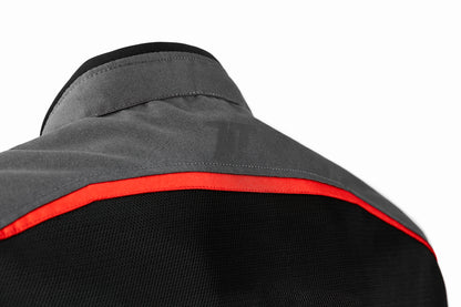CHAQUETA SD-JR30.1 MOJAVE VERANO RACING HOMBRE NEGRA/ROJA | SKU: SD2203014#