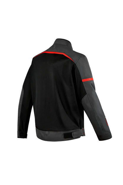 CHAQUETA SD-JR30.1 MOJAVE VERANO RACING HOMBRE NEGRA/ROJA | SKU: SD2203014#