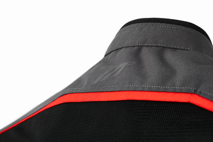 CHAQUETA SD-JR30.1 MOJAVE VERANO RACING HOMBRE NEGRA/ROJA | SKU: SD2203014#