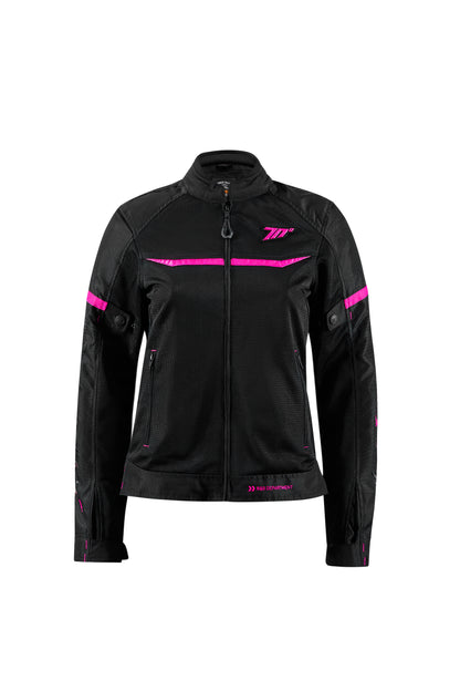 CHAQUETA SD-JR30.2 MOJAVE VERANO RACING MUJER NEGRA/FUCSIA | SKU: SD2203027#