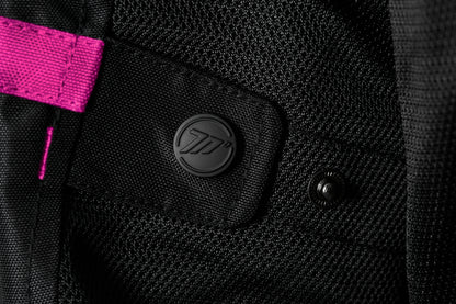 CHAQUETA SD-JR30.2 MOJAVE VERANO RACING MUJER NEGRA/FUCSIA | SKU: SD2203027#