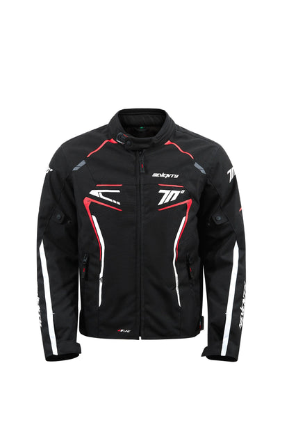 CHAQUETA SD-JR65 PISTON HOMBRE NEGRO/ROJO/BLANCO  | SKU: SD2106514#