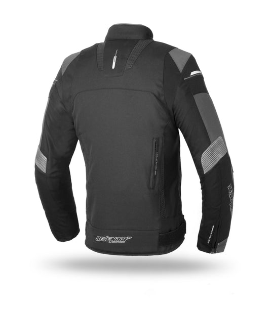 CHAQUETA SD-JR69 INVIERNO RACING HOMBRE | NEGRA/GRIS | SKU: SD2106902#