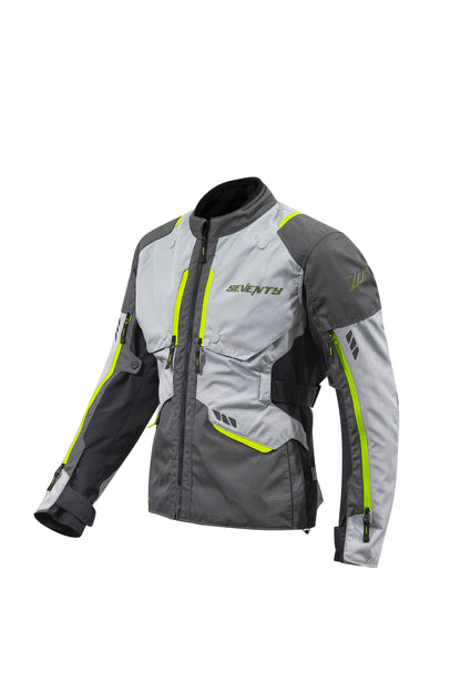 CHAQUETA SD-JT67 TANAMI HOMBRE NEGRO/GRIS/AMARILLO FLUOR | SKU: SD2306702#