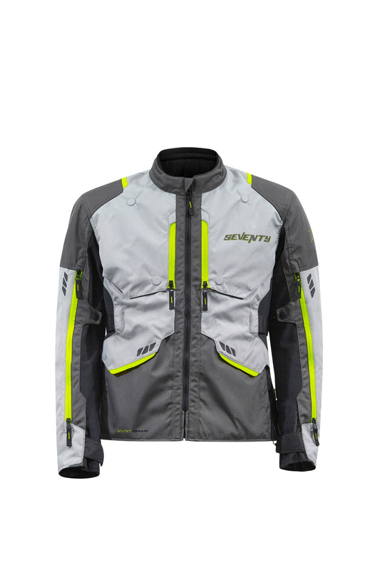 CHAQUETA SD-JT67 TANAMI HOMBRE NEGRO/GRIS/AMARILLO FLUOR | SKU: SD2306702#