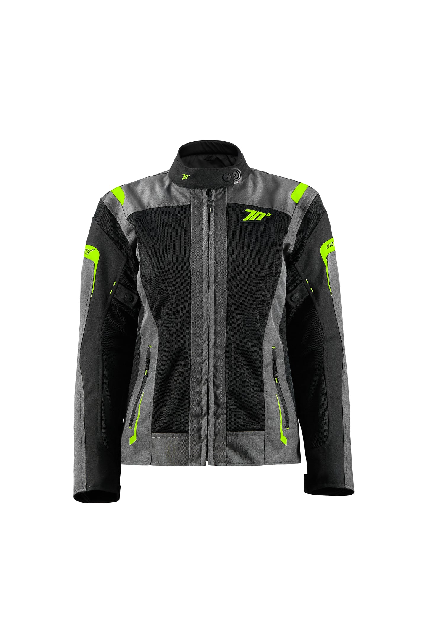 CHAQUETA SD-JT68 SAHARA MUJER GRIS/AMARILLO FLUOR | SKU: SD2306812#