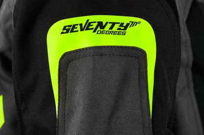 CHAQUETA SD-JT68 SAHARA MUJER GRIS/AMARILLO FLUOR | SKU: SD2306812#