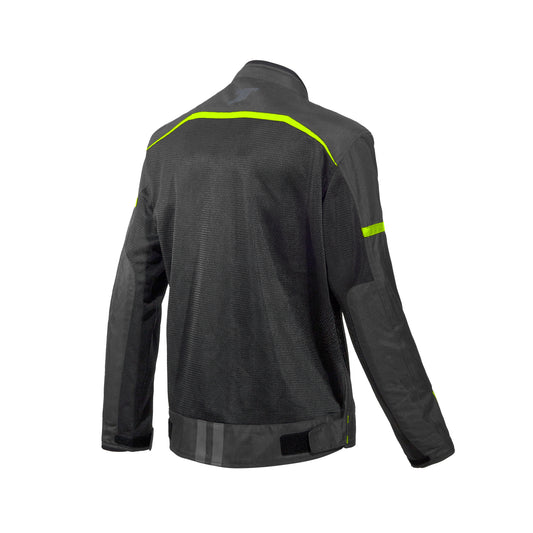 CHAQUETA SD-JR30.1 MOJAVE VERANO RACING HOMBRE GRIS/AMARILLO FLUOR | SKU: SD2203013#