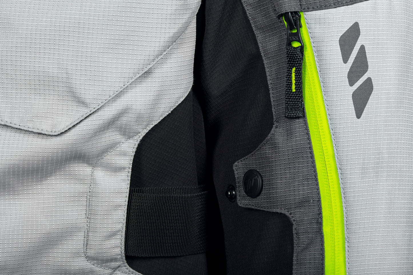 CHAQUETA SD-JT67 TANAMI HOMBRE NEGRO/GRIS/AMARILLO FLUOR | SKU: SD2306702#