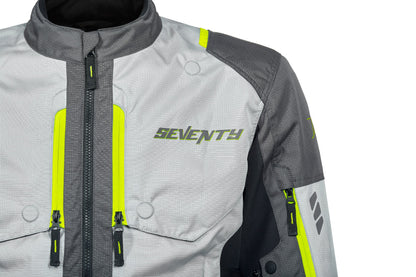 CHAQUETA SD-JT67 TANAMI HOMBRE NEGRO/GRIS/AMARILLO FLUOR | SKU: SD2306702#