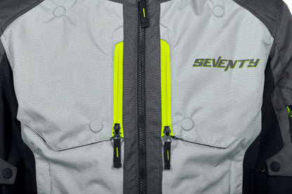 CHAQUETA SD-JT67 TANAMI HOMBRE NEGRO/GRIS/AMARILLO FLUOR | SKU: SD2306702#