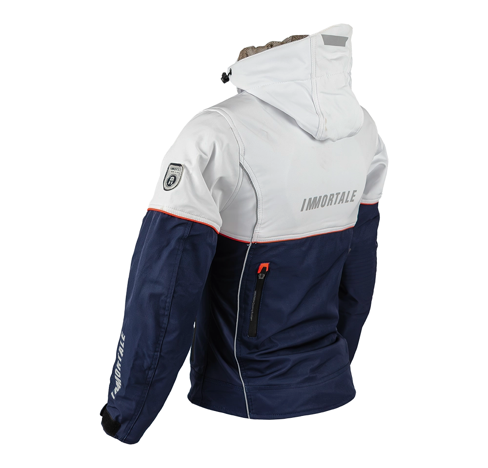 CHAMARRA IMMORTALE SIRELIA AZUL/BLANCO/NARANJA | SKU: IMSIRWNV-#