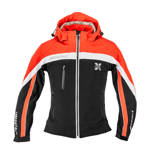 CHAMARRA IMMORTALE SIRELIA NEGRO/ROJO | SKU: IMSIRRCWR-#