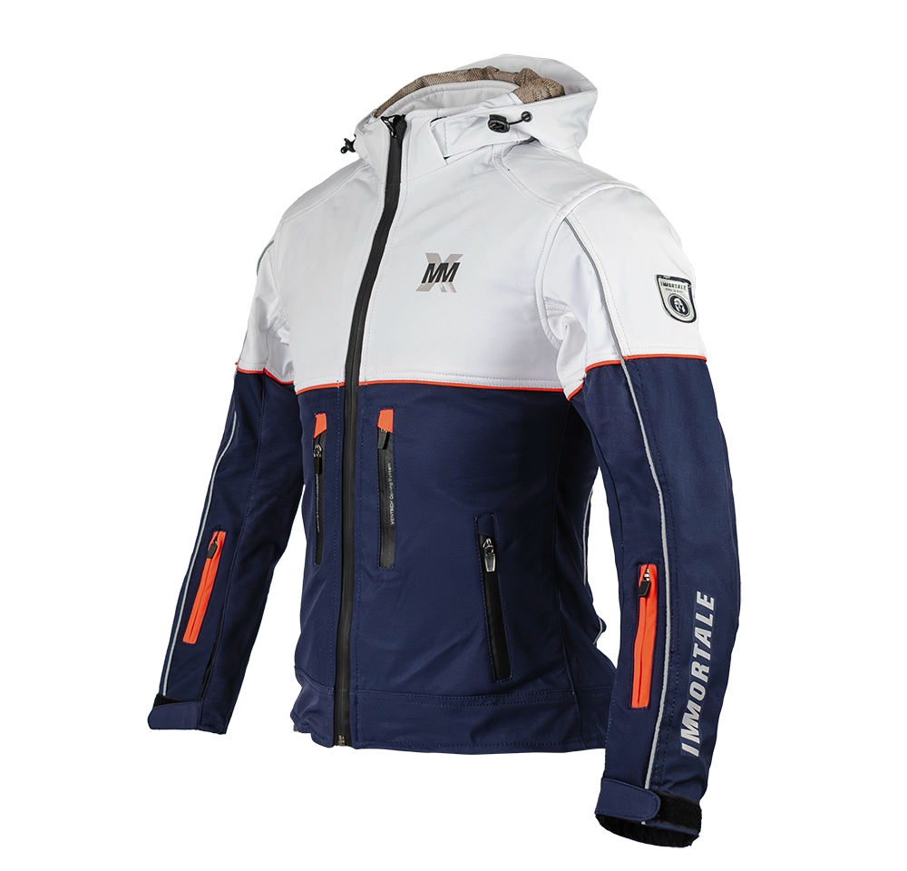 CHAMARRA IMMORTALE SIRELIA AZUL/BLANCO/NARANJA | SKU: IMSIRWNV-#