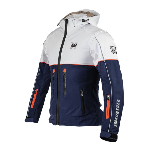 CHAMARRA IMMORTALE SIRELIA AZUL/BLANCO/NARANJA | SKU: IMSIRWNV-#