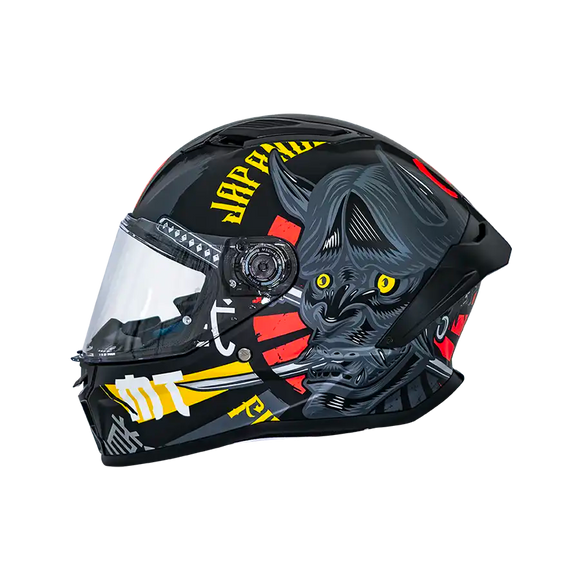 Casco Para Moto Mt Helmets Stinger Ff105b New Gp Amarillo