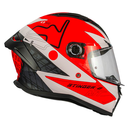 CASCO MT STINGER 2 GRAND PRIX C5 BRILLO SKU: 1334B71251#