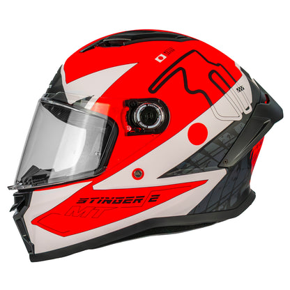 CASCO MT STINGER 2 GRAND PRIX C5 BRILLO SKU: 1334B71251#