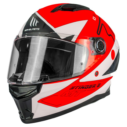 CASCO MT STINGER 2 GRAND PRIX C5 BRILLO SKU: 1334B71251#VO