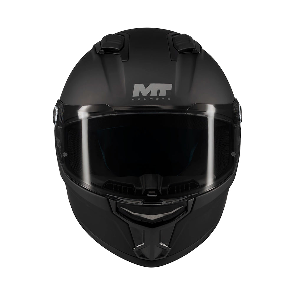 CASCO MT STINGER 2 PURE A1 MATE S +PANTALLA OSCURA SKU: 133400PA120#VO