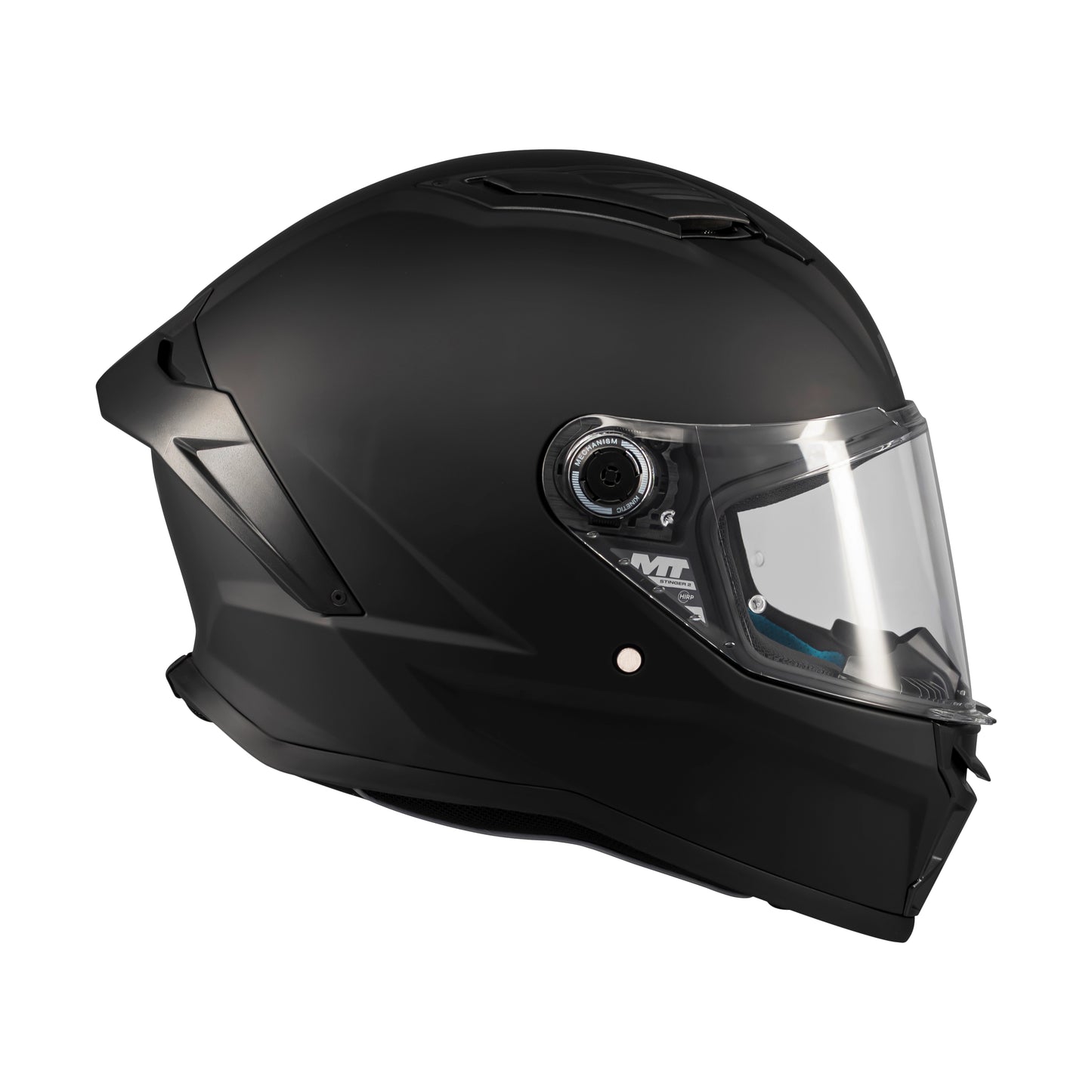 CASCO MT STINGER 2 PURE A1 MATE S +PANTALLA OSCURA SKU: 133400PA120#VO