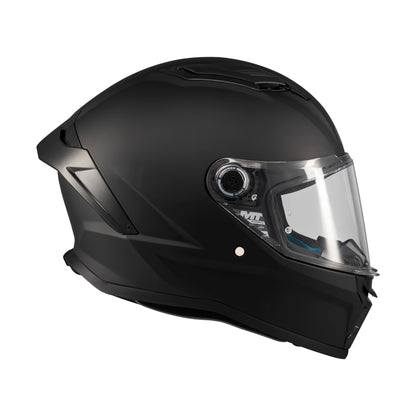 CASCO MT STINGER 2 PURE A1 MATE S +PANTALLA OSCURA SKU: 133400PA120#VO