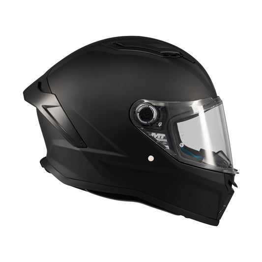 CASCO MT STINGER 2 PURE A1 MATE S +PANTALLA OSCURA SKU: 133400PA120#VO
