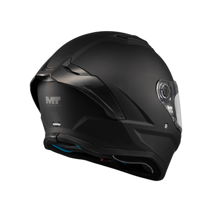 CASCO MT STINGER 2 PURE A1 MATE S +PANTALLA OSCURA SKU: 133400PA120#VO