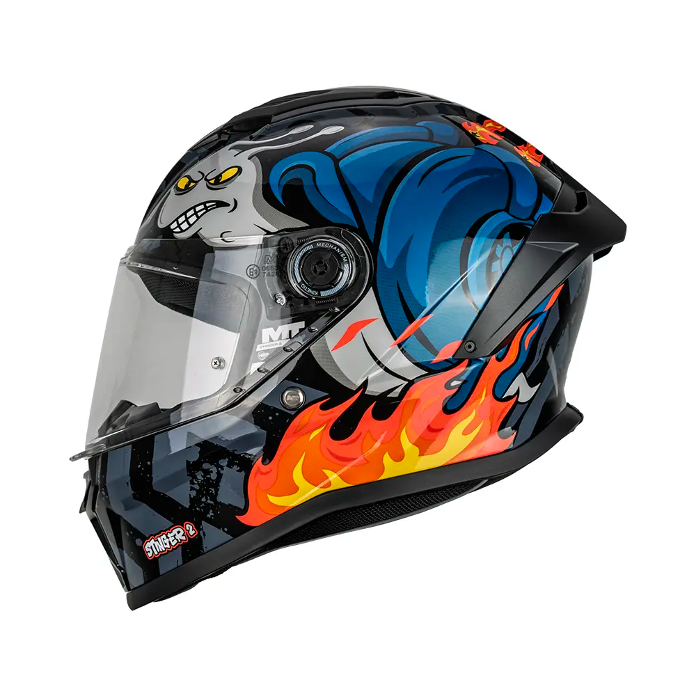 CASCO MT STINGER 2 YOUTH XTREME SNAIL B7 BRILLO MY SKU: 1366D45B71Y#
