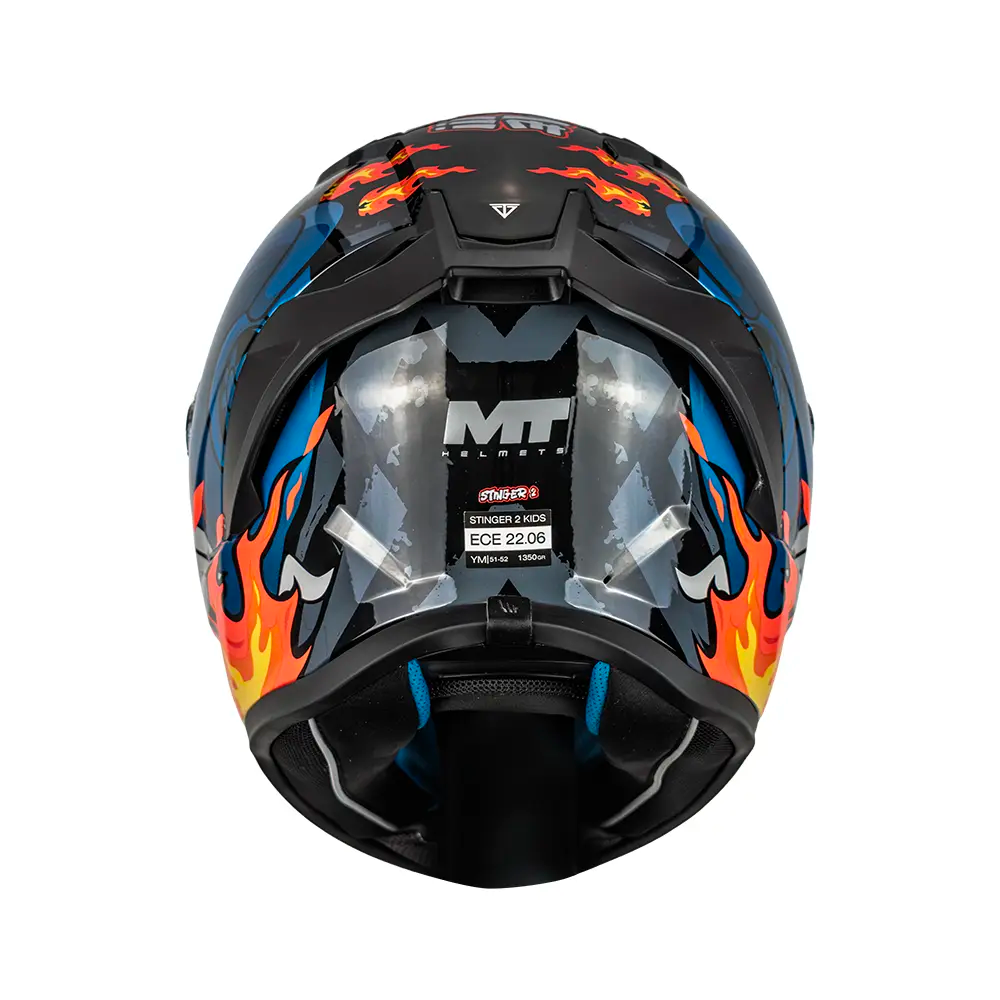 CASCO MT STINGER 2 YOUTH XTREME SNAIL B7 BRILLO MY SKU: 1366D45B71Y#