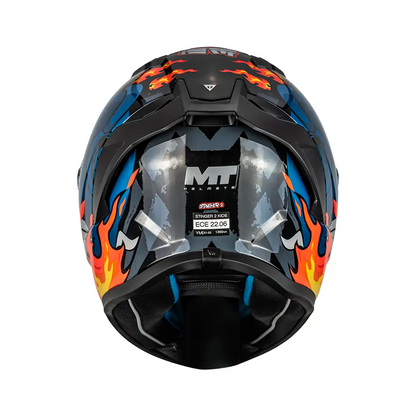 CASCO MT STINGER 2 YOUTH XTREME SNAIL B7 BRILLO MY SKU: 1366D45B71Y#