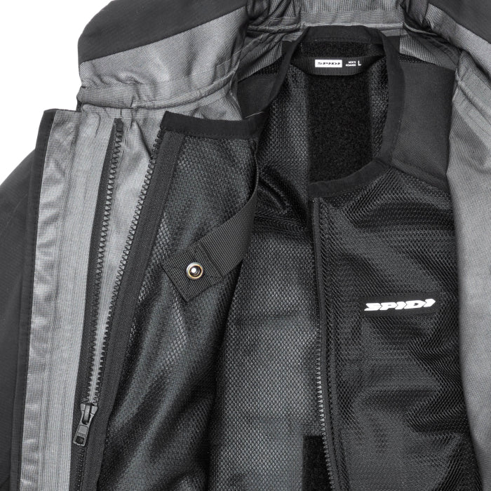 CHAMARRA SPIDI BASE-1 ARMOR NEGRO | SKU: T295 026 #