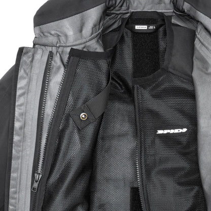 CHAMARRA SPIDI BASE-1 ARMOR NEGRO | SKU: T295 026 #