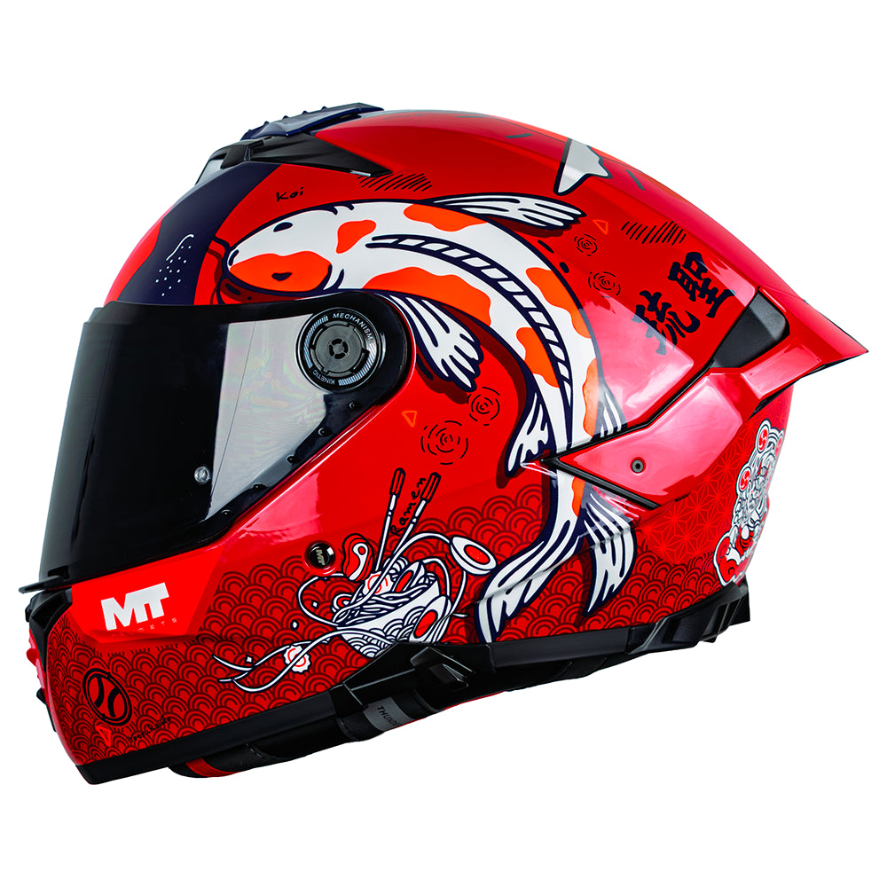 CASCO MT THUNDER 4 R SV YAMANAKA 2025 JAPAN C4 BRILLO  +PANTALLA OSCURA SKU: 1375D93C410#VO