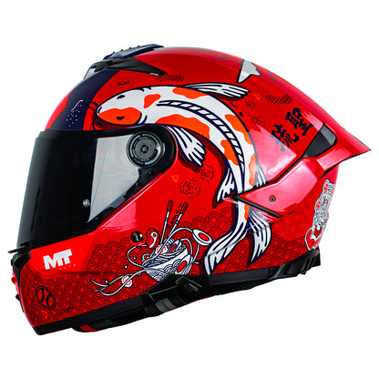CASCO MT THUNDER 4 R SV YAMANAKA 2025 JAPAN C4 BRILLO  +PANTALLA OSCURA SKU: 1375D93C410#VO