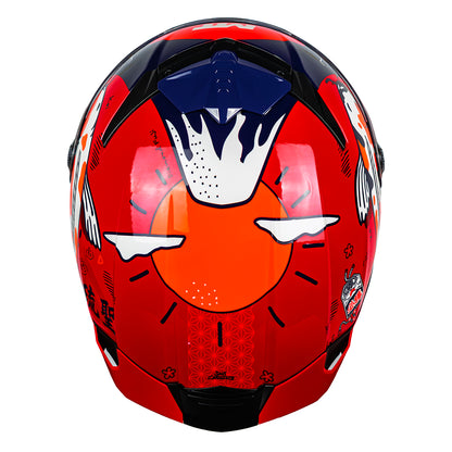 CASCO MT THUNDER 4 R SV YAMANAKA 2025 JAPAN C4 BRILLO  +PANTALLA OSCURA SKU: 1375D93C410#VO