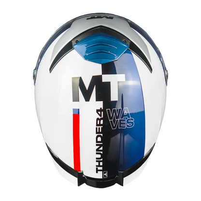 CASCO MT FF118SV THUNDER 4 SV WAVES A17 BRILLO SKU:1308D13A1710#