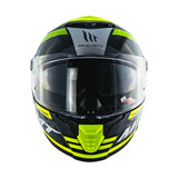 CASCO MT THUNDER 4 SV TEST B13 NEGRO/AMARILLO | SKU: 1308A841131-#