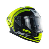 CASCO MT THUNDER 4 SV TEST B13 NEGRO/AMARILLO | SKU: 1308A841131-#