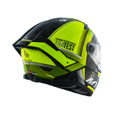 CASCO MT THUNDER 4 SV TEST B13 NEGRO/AMARILLO | SKU: 1308A841131-#