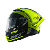 CASCO MT THUNDER 4 SV TEST B13 NEGRO/AMARILLO | SKU: 1308A841131-#